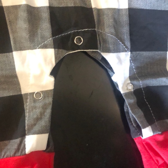 NWOT Boys Checker Outfit with Hat - Picture 3 of 5